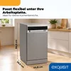 Exquisit Geschirrspüler 11 Maßgedecke | Energieklasse C | 7 Produktbild-Vorschau 3