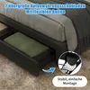 Boxspringbett Polsterbett 180x200 cm mit LED, hydraulischem Produktbild-Vorschau 10