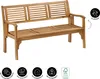 Dehner Klappbank Douglas, 3-Sitzer Gartenbank, 150 x 62 x Produktbild-Vorschau 2