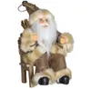 Weihnachtsmann 18cm, 4er Set, 4 Designs Dekofigur Produktbild-Vorschau 3