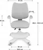 Mark Adler Junior 4.6 | Sedia da scrivania per bambini Anteprima dell’immagine prodotto 5