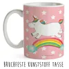 Mr. & Mrs. Panda Kindertasse Einhorn Regenbogen - Rot Produktbild-Vorschau 2