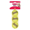 KONG Squeakair balle de tennis jaune avec signal sonore Voir les images du produit 4