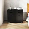 Piedistallo mobile COSTWAY con rotelle, 4 cassetti e 2 Anteprima dell’immagine prodotto 2