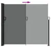 vidaXL Výsuvná bočná markíza antracit 180x500 cm Náhľad obrázku produktu 6