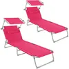 TecTake 403420, Růžová, Polyester, Ocel, 110 kg, 6,2 kg Náhled obrázku produktu 9