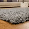 Shaggy Hochflor Langflor Teppich Sky Einfarbig in Grau Produktbild-Vorschau 3