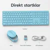 Rapoo 9850M Tastatur Maus enthalten RF Wireless + Bluetooth Anteprima dell’immagine prodotto 8
