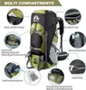 Night Cat Trekkingrucksack 90L Damen Herren Camping Wandern Produktbild-Vorschau 4