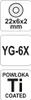 Yato YT-3712, 22 mm, 6 mm, 2 mm, 71 g, 1 kusů Náhled obrázku produktu 2