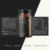 A product shot of a supplement bottle with accompanying marketing text and nutritional information. Produktbild-Vorschau