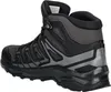 A single black and gray hiking boot is shown from a rear-side angle against a white background. Voir les images du produit