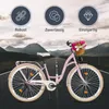 Milord Komfort Fahrrad Mit Weidenkorb Damenfahrrad, 28 Produktbild-Vorschau 5