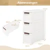 GOPLUS Nischenschrank schmal, Badschrank klein mit Produktbild-Vorschau 5