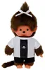 Mädchen im Fußball-Trikot | 20 cm Monchhichi Puppe mit Produktbild-Vorschau 1