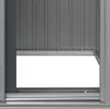 vidaXL Capanno per attrezzi antracite 126x97,5x177 cm Anteprima dell’immagine prodotto 6