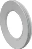 A white circular flange with ribbed edges, likely a plumbing component. Anteprima dell’immagine prodotto