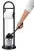 Toilettenpapierhalter EGON mit Bürstenhalter, Modern & Produktbild-Vorschau 3