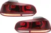 Feux arrière Full LED pour VW Golf 6 VI 08-13 rouge cerise Voir les images du produit 1