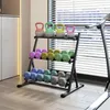 SPORTNOW Verstelbaar, drielaags halterrek. Maximaal Productafbeelding-voorbeeld 2
