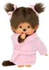Monchhichi Puppe Mädchen Bademantel 20cm - Kuschelpuppe Produktbild-Vorschau 2