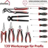 siwitec Werkzeugkoffer 139-tlg, Werkzeug Set, Zangen, Bits, Produktbild-Vorschau 4