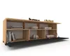 Fernsehschrank TV-Lowboard PLAY STEHEND Craft Eiche/Schwarz Produktbild-Vorschau 4