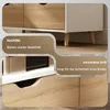Meuble TV HOMCOM de 99 cm de long avec 2 étagères et un Voir les images du produit 5