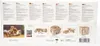 The back of a Ugears 3D mechanical wooden puzzle box, showing product information in multiple languages and images of other Ugears models. Anteprima dell’immagine prodotto