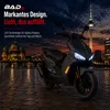 Motorroller 50 ccm Burnout BAD s Mattschwarz 45 km/h Produktbild-Vorschau 6