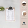 EUROPEL 197002 EUROPEL Menu clipboard, DIN A5, naturalny Podgląd zdjęcia produktu 6