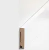 Sockelleiste MDF 13 x 58 Weiß RAL 9016 Foliert Fußleiste Produktbild-Vorschau 1