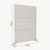 Trennwand ‘Basciano’ verzinkter Stahl 180 x 120 cm Produktbild-Vorschau 3