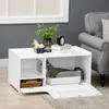 PawHut Katzenschrank für Katzentoilette Katzenklo Produktbild-Vorschau 2