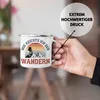 Trendation - Mir Reichts Ich Geh Wandern Emaille Tasse Produktbild-Vorschau 2