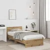 Rám postele vidaXL s čelem, Imitace "Artisan Oak", Náhled obrázku produktu 2