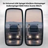 2 specchietti retrovisori universali per autocarri 42x20 Anteprima dell’immagine prodotto 1