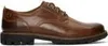 Clarks Batcombe TIE elegantné šnurovanie hnedej farby Náhľad obrázku produktu 29