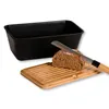 KESPER Brotbox Brotkasten schwarz – Kunststoff PP & Produktbild-Vorschau 3