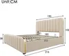 Flieks Polsterbett 180x200cm mit Ladefunktion (USB, Typ-C), Produktbild-Vorschau 7