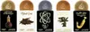 A collection of five perfume bottles from Lattafa Pride, each with a unique design and cap. Anteprima dell’immagine prodotto