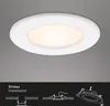 Briloner 3er Set LED Einbauleuchte Thin weiß Ø 11,5 cm Produktbild-Vorschau 3