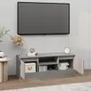 vidaXL TV skříňka s dvířky Grey Sonoma 102x30x36 cm Náhled obrázku produktu 3