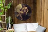 MuchoWow® Gartenposter Outdoor-Poster Rund Der heilige Produktbild-Vorschau 2
