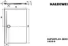Kaldewei 364047983711 DW SUPERPLAN ZERO Mod.1610-5, 900 x Produktbild-Vorschau 1