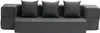 Schlafsofa Klappsofa 3 in 1 Faltbare Couch mit 3 Kissen Produktbild-Vorschau 9