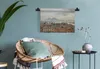 MuchoWow® Wandteppich Wandbehang Vulkan - Dach - Italien - Produktbild-Vorschau 5