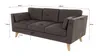 S-STYLE MÖBEL - Sofa 3-Sitzer mit Holzfüßen im Produktbild-Vorschau 4
