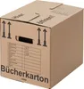 100 x Bücherkarton Compact 40 kg Traglast stabiler Produktbild-Vorschau 2