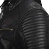 Veste de moto en cuir Segura Dorian 2, noire, XL Voir les images du produit 3